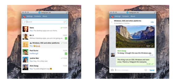 Telegram桌面版新增紧凑模式上线