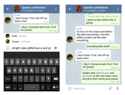 Telegram重塑群聊：回复、提及、话题标签等功能！(图2)