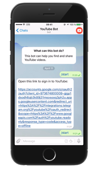 Telegram通过Bots 2.0为机器人开发者带来全新的体验!(图3) Telegram通过Bots 2.0为机器人开发者带来全新的体验!(图3)