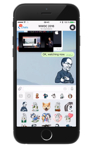 Telegram推出草稿、画中画等功能!(图2) Telegram推出草稿、画中画等功能!(图2)