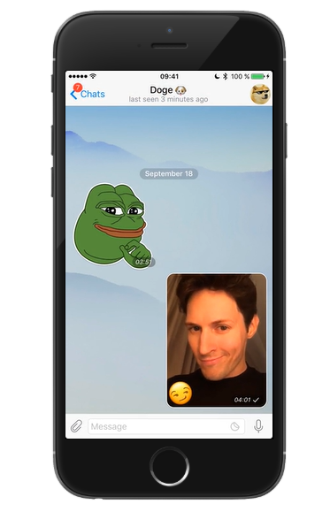 Telegram增加照片编辑器 2.0、面具和自制 GIF功能!(图3) Telegram增加照片编辑器 2.0、面具和自制 GIF功能!(图3)