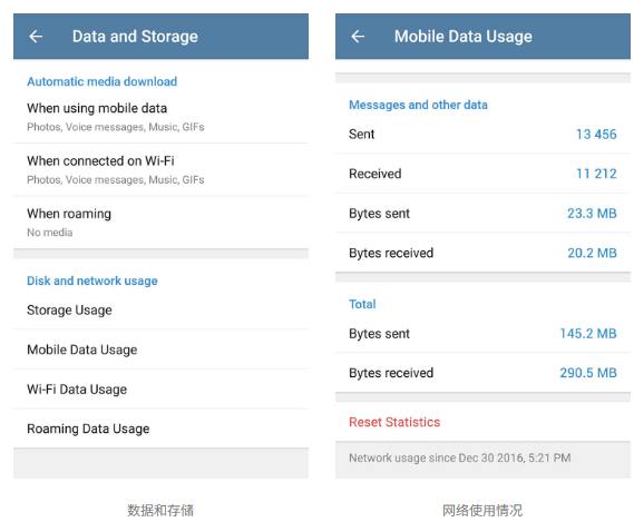 Telegram增加了撤回消息、网络使用情况等等功能!(图4) Telegram增加了撤回消息、网络使用情况等等功能!(图4)