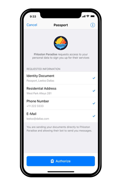 Telegram隆重推出 Telegram Passport 统一的身份验证方式(图2)