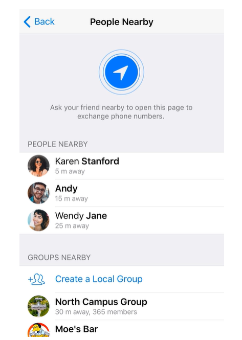 简化了在 Telegram 上交换联系信息的操作(图5)