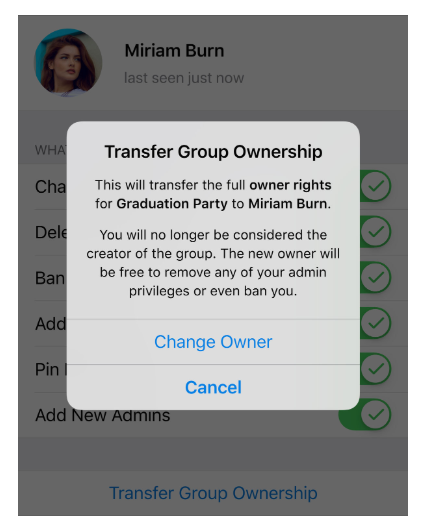 简化了在 Telegram 上交换联系信息的操作(图9)