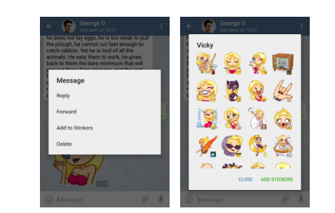 Telegram定制贴纸套装,用户轻松添加新贴纸并与朋友分享!(图2) Telegram定制贴纸套装,用户轻松添加新贴纸并与朋友分享!(图2)