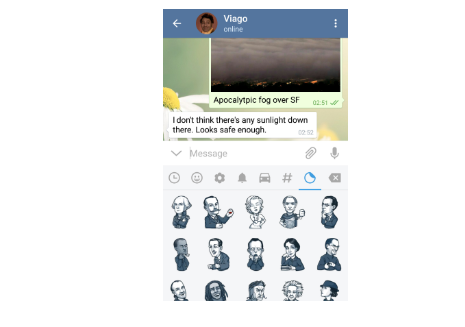 Telegram安卓和iOS应用程序添加地点、说明文字及其他功能!(图4) Telegram安卓和iOS应用程序添加地点、说明文字及其他功能!(图4)