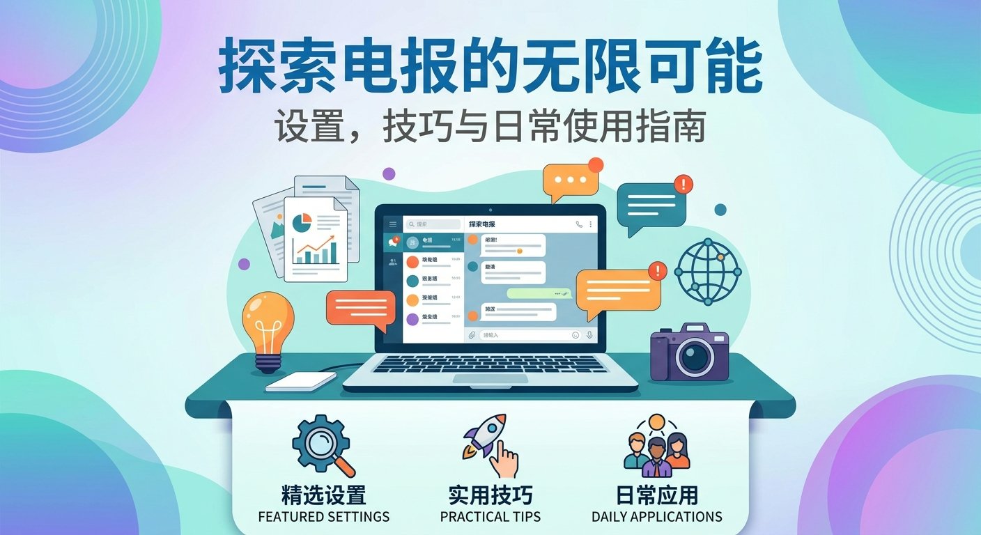 Telegram 电脑版中文界面设置教程攻略封面图