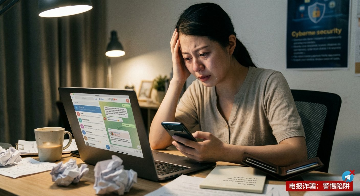 Telegram被骗了怎么办?图