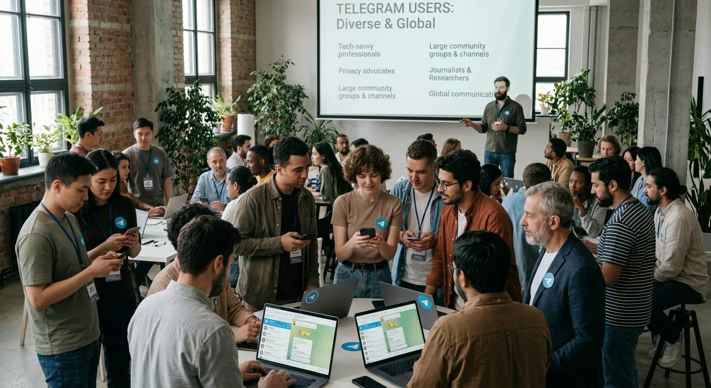 Telegram的使用用户是谁？演示图